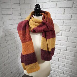 Tristan Warm Toned Striped Scarf